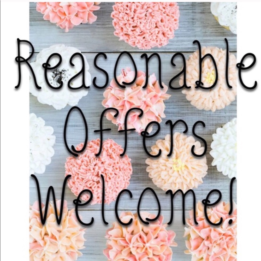 Reasonable offers and bundles welcome